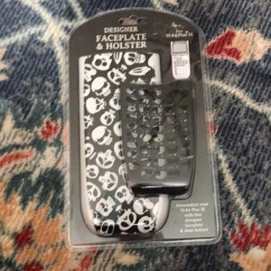 Skull Designer Faceplate & Holster